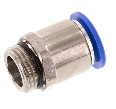 Racor de 16mm x G1/2'' con rosca macho Latón/PA 66 NBR