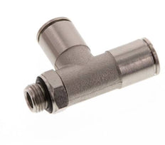Racor en T en ángulo recto de 8mm x G1/8'' con rosca macho Latón NBR Giratorio