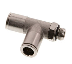 Racor en T en ángulo recto de 8mm x G1/8'' con rosca macho Latón NBR Giratorio