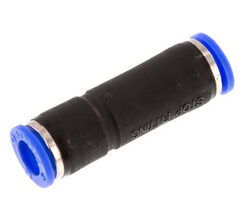 Racor rápido 10mm Latón/PBT autoblocante 0-10bar (0-145psi)