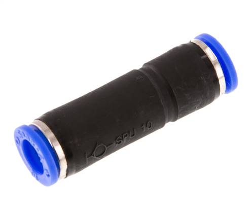 Racor rápido 10mm Latón/PBT autoblocante 0-10bar (0-145psi)