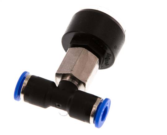 Manómetro 6mm Unión Recta 0-10 bar (0-145psi)