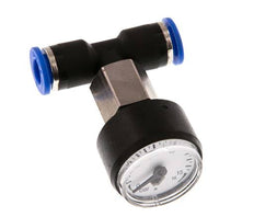 Manómetro 6mm Unión Recta 0-16 bar (0-232psi)