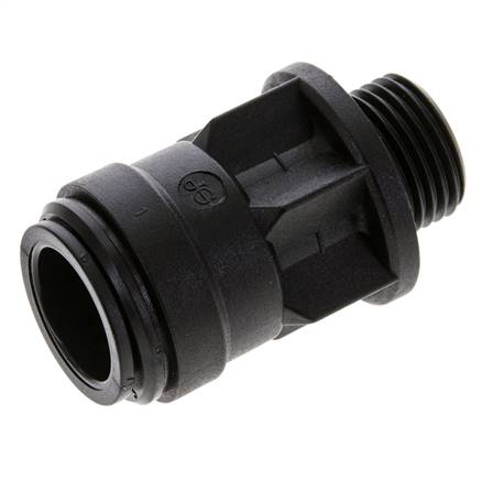 Racor de 18mm x G1/2'' con rosca macho POM NBR