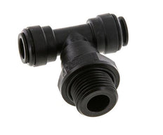 Racor en T de 10mm x G1/2'' con rosca macho Latón NBR Giratorio