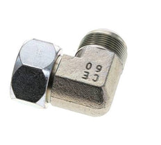Conector Angulado JIC 90Grados UN 1-5/8''-12 Macho X Hembra Acero 140Bar (1967.0Psi)