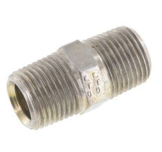 1/2'' NPT Zincado Acero Espiga Doble 210 Bar - Hidráulico