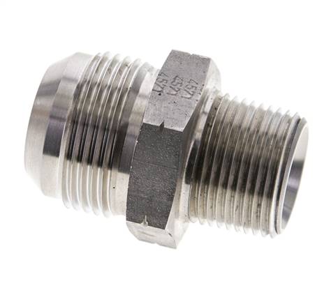 Espiga doble JIC UN 1-7/8''-12 x 1 1/2'' NPT Acero inoxidable 70bar (983.5psi)