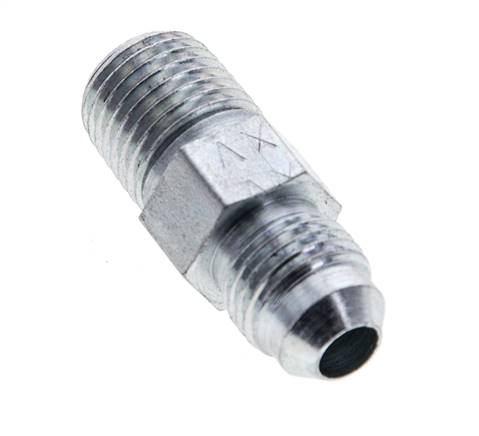 Espiga doble JIC UN 1-5/8''-12 x 1'' NPT Acero inoxidable 140bar (1967.0psi)