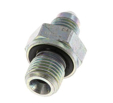 Espiga doble JIC G1/4'' x UNF 7/16''-20 Acero NBR 310bar (4355.5psi) [2 Piezas]