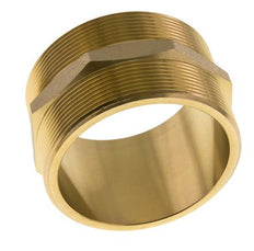 Espiga doble G3'' latón junta plana 16bar (224.8psi) 89mm hexagonal