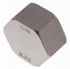 1 1/2'' NPT Tapa final de acero inoxidable 16 Bar