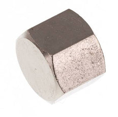 G 1/4'' Tapón de latón niquelado 16 Bar [5 Piezas]