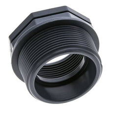 Anillo Reductor G1 1/2'' Hembra x G2'' Macho Polipropileno (pp) 10bar (140.5psi) FDA 65mm Hex.