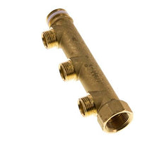 G 3/4'' x 3xG 1/2'' F/M/M Tubos distribuidores de latón 10 Bar