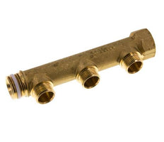G 3/4'' x 3xG 1/2'' F/M/M Tubos distribuidores de latón 10 Bar