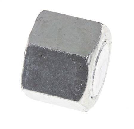 UN 13/16''-16 Tapa final de acero galvanizado ORFS 630 Bar