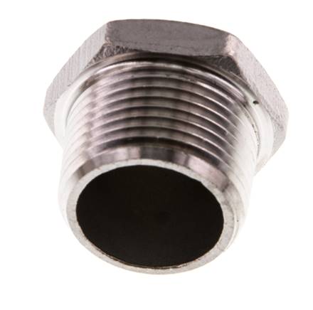 3/4'' NPT macho Tapón de cierre de acero inoxidable con hexágono exterior 16 Bar