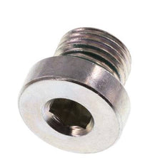 Tapón M10 X 1 Acero FKM con Hexágono Interno 400bar (5620.0psi) [2 Piezas]