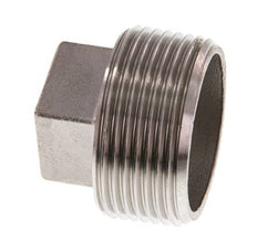 Tapón R1 1/4'' Acero inoxidable con cuadrado exterior 16bar (224.8psi)