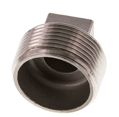 Tapón R1 1/4'' Acero inoxidable con cuadrado exterior 16bar (224.8psi)