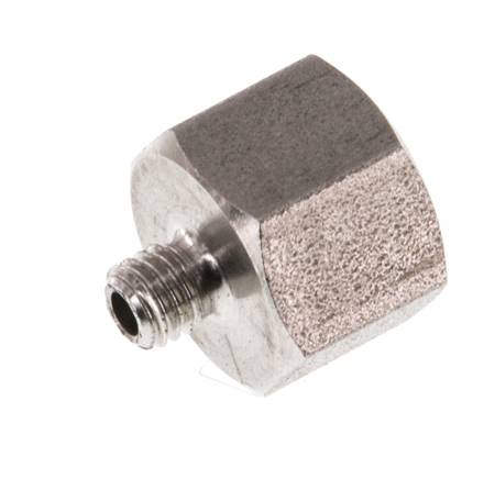 G 1/8'' x M5 F/M Anillo reductor de acero inoxidable 40 Bar