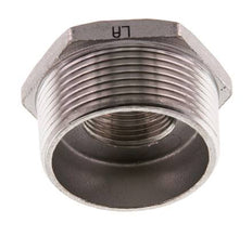 R 1 1/2'' x Rp 1/4'' M/F Anillo reductor de acero inoxidable 16 Bar