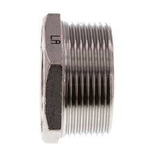 R 1 1/2'' x Rp 1/4'' M/F Anillo reductor de acero inoxidable 16 Bar
