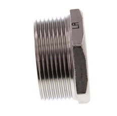 R 1 1/2'' x Rp 1/4'' M/F Anillo reductor de acero inoxidable 16 Bar