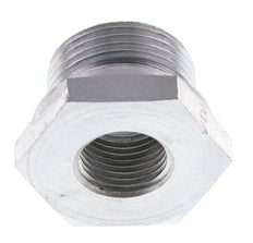 G 1'' x G 1/2'' M/F Adaptador Reductor de Acero Cincado 400 Bar - Hidráulico