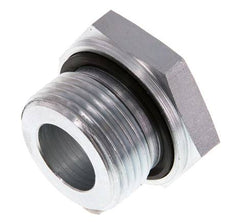 G 1'' x G 1/2'' M/F Adaptador Reductor de Acero Cincado 400 Bar - Hidráulico