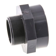 Adaptador reductor G2'' Macho x Rp2 1/2'' Hembra PVC-U 16bar (224.8psi) EN 1452-3