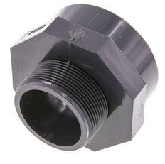 Adaptador reductor G2'' Macho x Rp2 1/2'' Hembra PVC-U 16bar (224.8psi) EN 1452-3