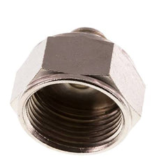 Adaptador reductor R1/4'' Macho x Rp3/4'' Hembra Latón niquelado 16bar (224.8psi)