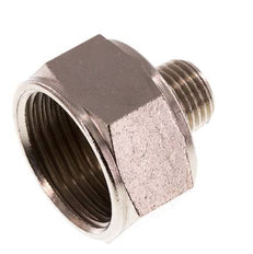 Adaptador reductor R1/4'' Macho x Rp3/4'' Hembra Latón niquelado 16bar (224.8psi)