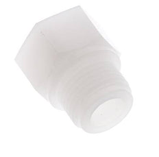 Anillo reductor G3/8'' Hembra x G1/2'' Macho PVDF 10bar (140.5psi) FDA 27mm Hex.
