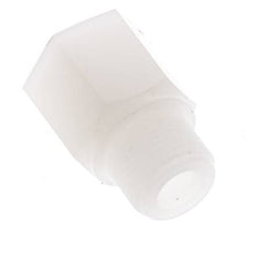 Anillo reductor G1/4'' Hembra x G3/8'' Macho PVDF 10bar (140.5psi) FDA 22mm Hex.