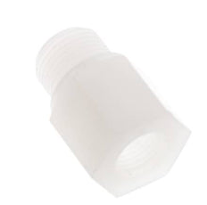 Anillo reductor G1/4'' Hembra x G3/8'' Macho PVDF 10bar (140.5psi) FDA 22mm Hex.