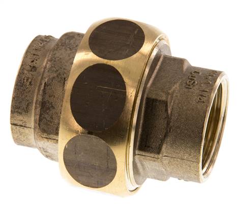 Unión Conector Recto Rp3/4'' Femenino Latón Junta Plana Centellen 16bar (224.8psi)