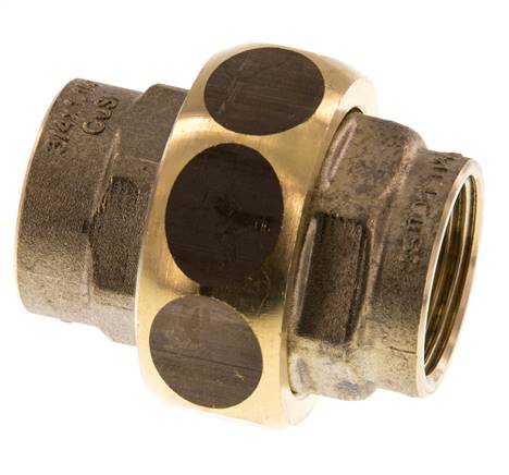 Unión Conector Recto Rp3/4'' Femenino Latón Junta Plana Centellen 16bar (224.8psi)