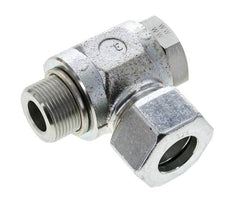 25S & M33x2 Racor giratorio de acero cincado con rosca macho 250 bar giratorio ISO 8434-1