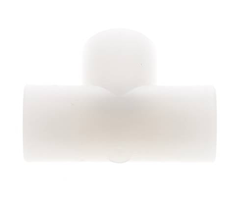 Racor en T G3/8'' Hembra Fluoruro de polivinilideno (pvdf) FDA 10bar (140,5psi)