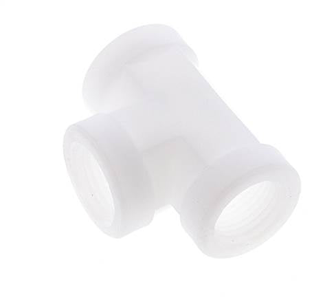 Racor en T G1/2'' Hembra Polipropileno (pp) FDA 10bar (140,5psi)