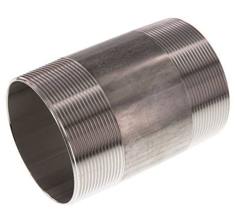 R 3'' Acero inoxidable Doble Boquilla 20 Bar DIN 2982 - 120mm