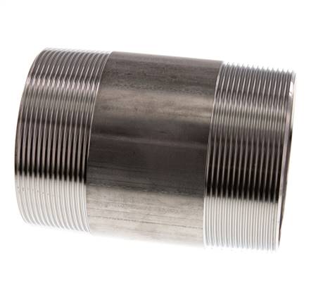 R 3'' Acero inoxidable Doble Boquilla 20 Bar DIN 2982 - 120mm