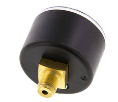 Manómetro de presión 0.4 bar (0..58 psi) Plástico trasero / latón 40 mm Clase 2.5