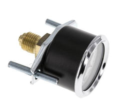 0..4 Bar (0..58 psi) Manómetro de montaje en panel Acero/Latón 40 mm Clase 2.5 - 1/4'' (Soporte)