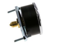 0..4 Bar (0..58 psi) Manómetro de montaje en panel Acero/Latón 63 mm Clase 2.5 (Soporte)