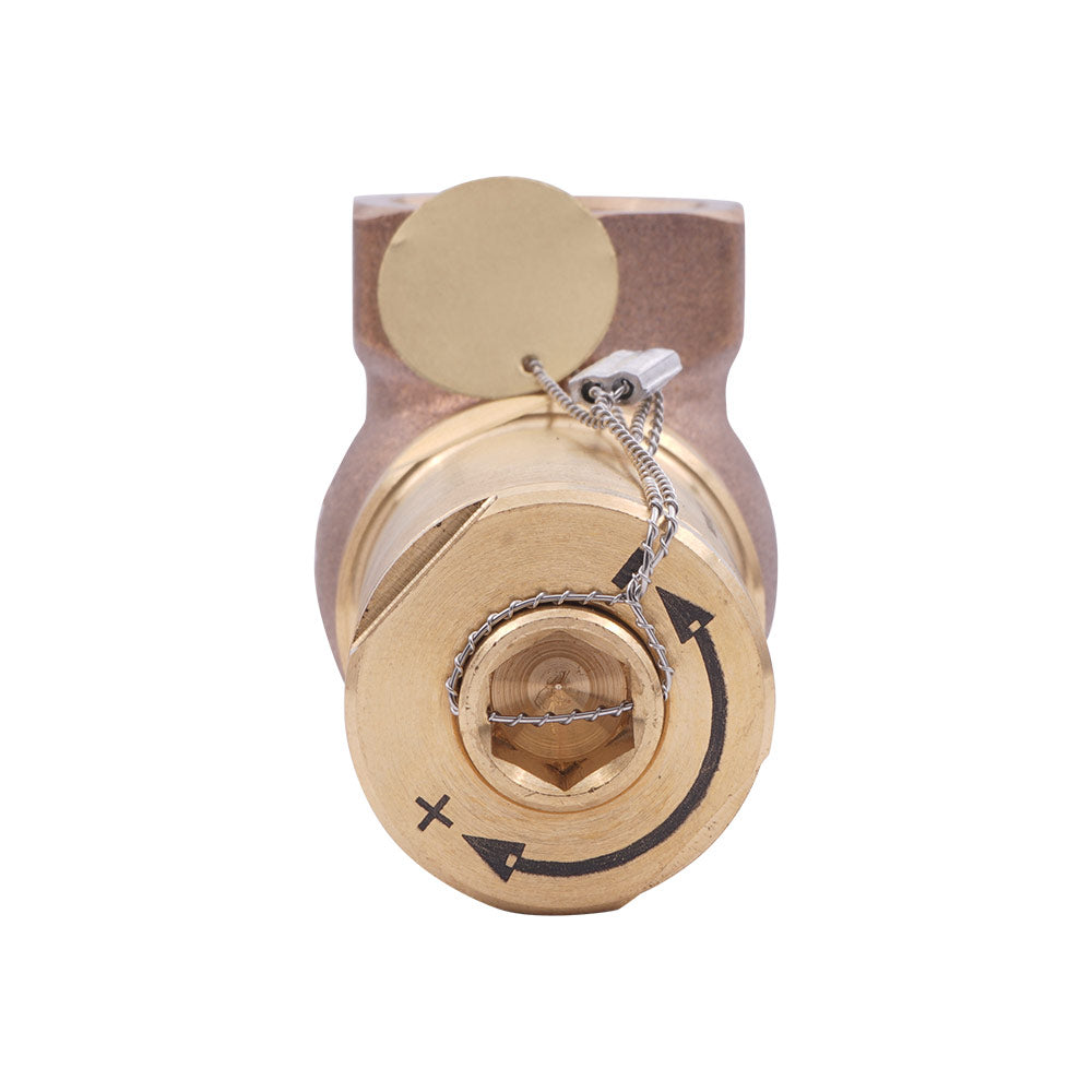 G1'' Latón Válvula de alivio 2 - 12 bar / 29 - 174 psi