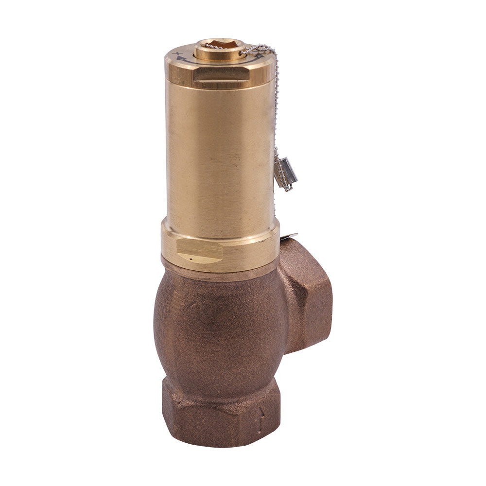 G1/2'' Válvula de alivio de latón 0,5 - 2,5 bar / 7,25 - 36,25 psi